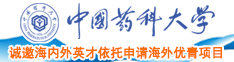 全插进来了高H中国药科大学诚邀海内外英才依托申请海外优青项目